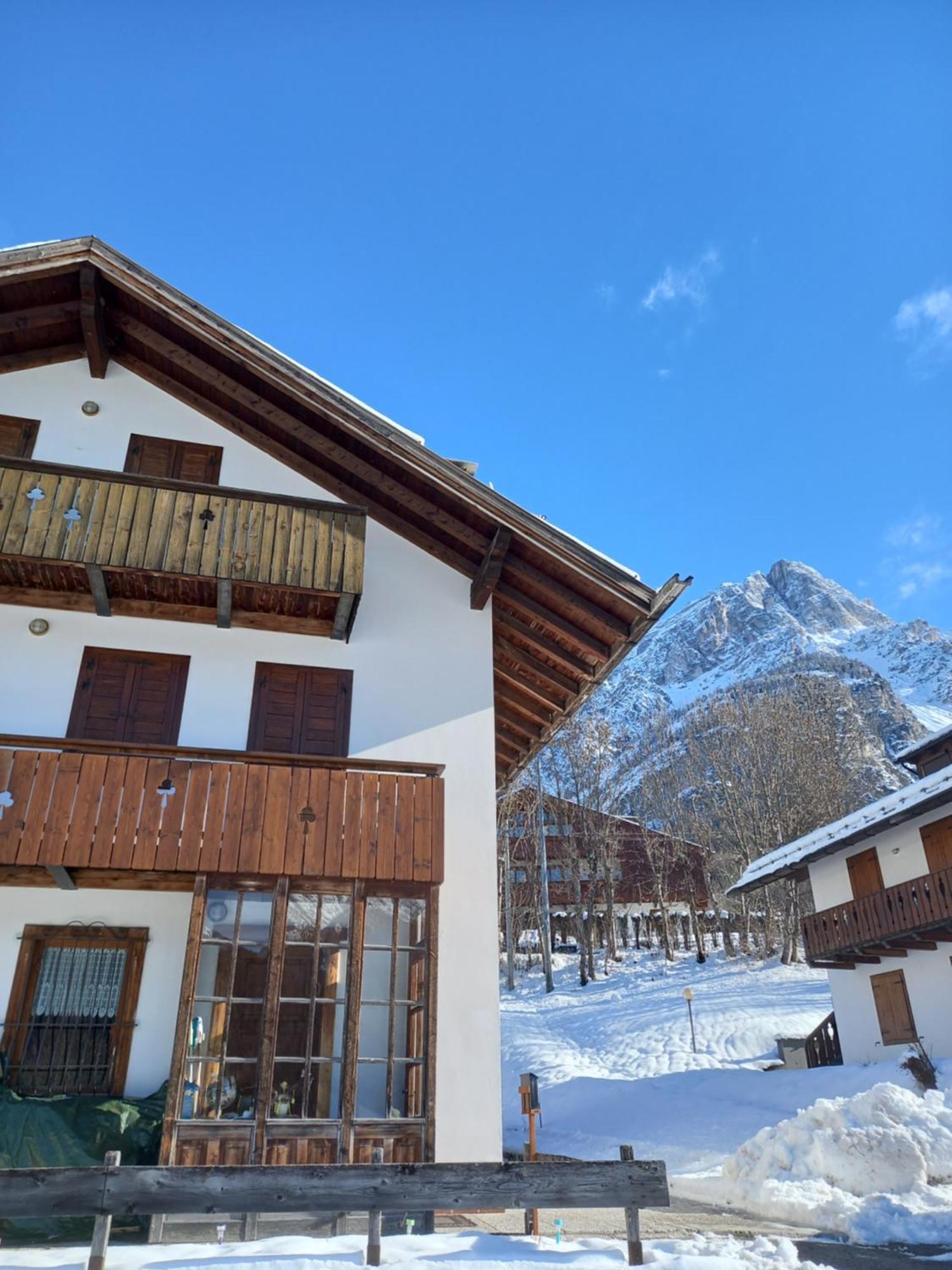Deliziosa Mansarda Con Vista Dolomiti Daire San Vito di Cadore Dış mekan fotoğraf